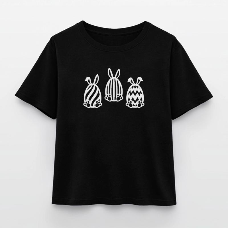 EASTER EASTER BUNNY EASTER EGGS Relaxed Fit Women's Modal Cotton T-Shirt by Stanley/Stella
