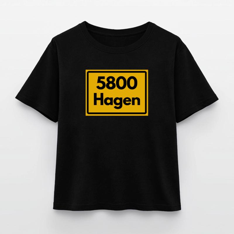 OLD POSTCODE POSTCODE RETRO 5800 HAGEN Relaxed Fit Women's Modal Cotton T-Shirt by Stanley/Stella