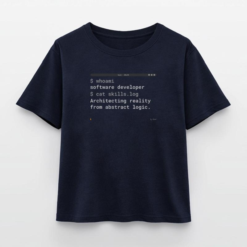 Software Developer Coding Terminal Shirt Relaxed Fit Frauen Modal Cotton T-Shirt von Stanley/Stella