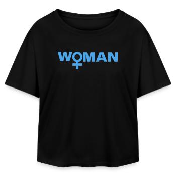 FEMME - T-shirt femme coupe décontractée en coton modal Stanley/Stella - noir - Devant - AI Model Female 172 light (172cm)