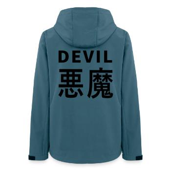 Devil's Kajni - Women’s Recycled Softshell Jacket by Stanley/Stella - stargazer - Back - AI Model Female 172 light (172cm)