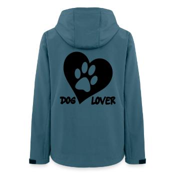 Dog lover. For all dog lovers # - Women’s Recycled Softshell Jacket by Stanley/Stella - stargazer - Back - AI Model Female 172 light (172cm)