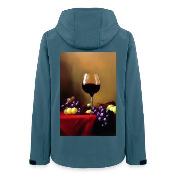 Wine drinkers - Women’s Recycled Softshell Jacket by Stanley/Stella - stargazer - Back - AI Model Female 172 light (172cm)
