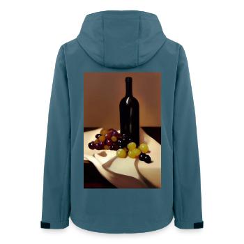 Wine drinkers - Women’s Recycled Softshell Jacket by Stanley/Stella - stargazer - Back - AI Model Female 172 light (172cm)