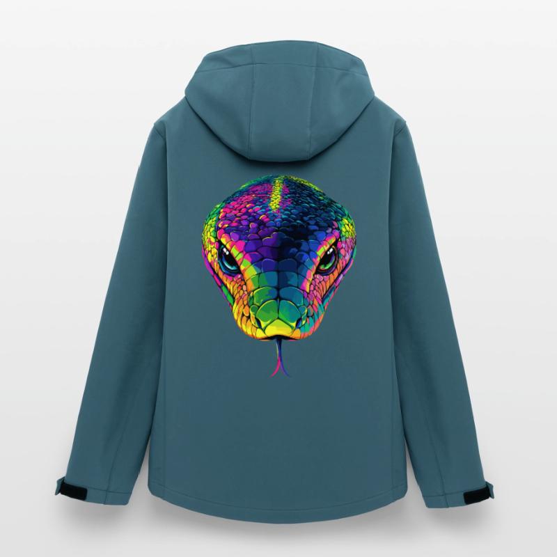 Serpent Python Cobra Mamba Serpent à sonnettes Serpent Veste softshell femme recyclée Stanley/Stella