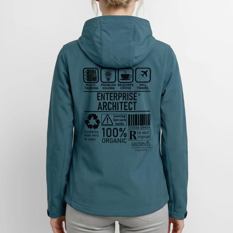 Enterprise Architect multi tasking problem solving Frauen Recycelte Softshelljacke von Stanley/Stella