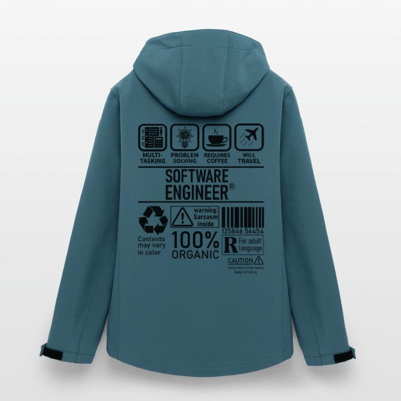 Software Engineer multi tasking problem solving Frauen Recycelte Softshelljacke von Stanley/Stella