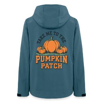 Take me to the pumpkin patch - Women’s Recycled Softshell Jacket by Stanley/Stella - stargazer - Back - AI Model Female 172 light (172cm)