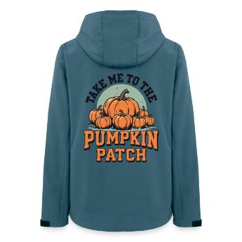 Take me to the pumpkin patch - Women’s Recycled Softshell Jacket by Stanley/Stella - stargazer - Back - AI Model Female 172 light (172cm)