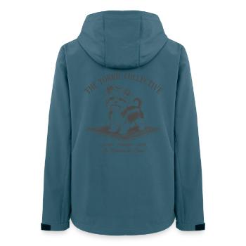 Yorkie Collective Logo Print - Women’s Recycled Softshell Jacket by Stanley/Stella - stargazer - Back - AI Model Female 172 light (172cm)