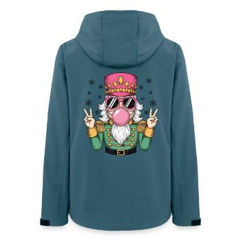 Nutcracker blows chewing gum - Women’s Recycled Softshell Jacket by Stanley/Stella - stargazer - Back - AI Model Female 172 light (172cm)