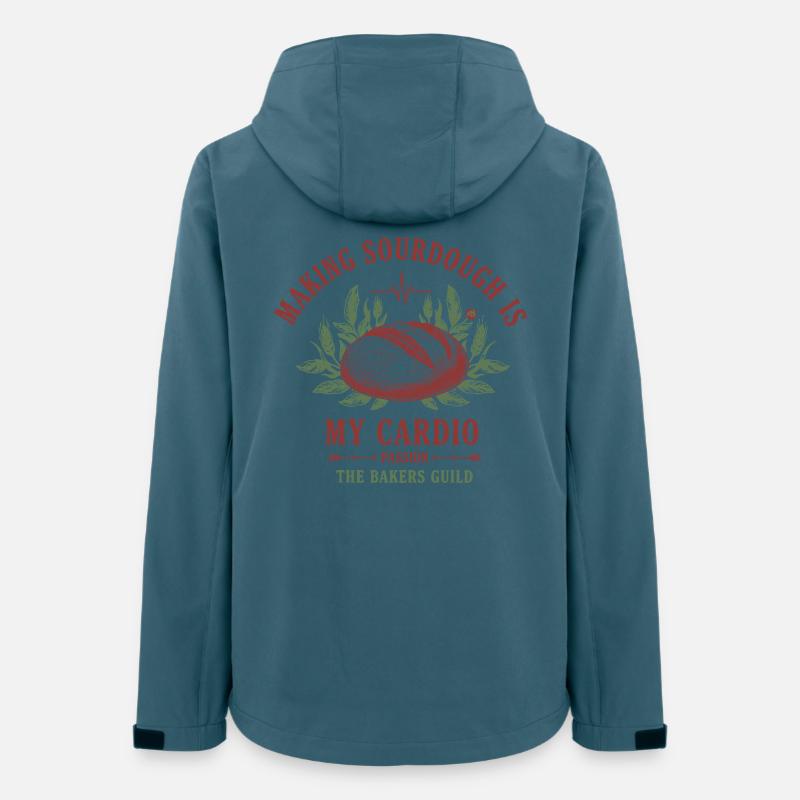 Sourdough Making Sourdough Is My Cardio Bread - Women’s Recycled Softshell Jacket by Stanley/Stella - stargazer
