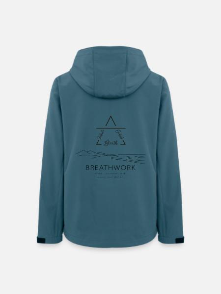 Inhale-Exhale-Breathing - Frauen Recycelte Softshelljacke von Stanley/Stella - Dunkles Petrol
