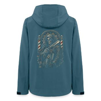 Barber Barbier - Women’s Recycled Softshell Jacket by Stanley/Stella - stargazer - Back - AI Model Female 172 light (172cm)