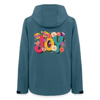 Floral Joy T-shirt for spring and summer - Women’s Recycled Softshell Jacket by Stanley/Stella - stargazer - Back - AI Model Female 172 light (172cm)