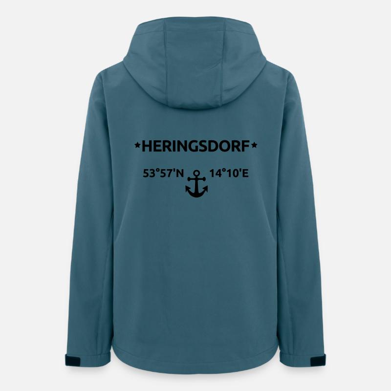 Heringsdorf Coordinates - Women’s Recycled Softshell Jacket by Stanley/Stella - stargazer