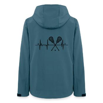 Lacrosse Heartline - Women’s Recycled Softshell Jacket by Stanley/Stella - stargazer - Back - AI Model Female 172 light (172cm)