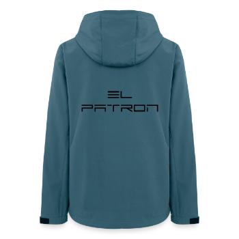 El Patron Lettering – Stylish Saying - Women’s Recycled Softshell Jacket by Stanley/Stella - stargazer - Back - AI Model Female 172 light (172cm)