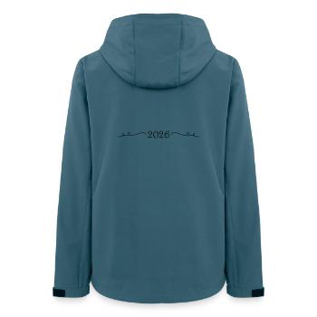 2026 Ornament - Women’s Recycled Softshell Jacket by Stanley/Stella - stargazer - Back - AI Model Female 172 light (172cm)