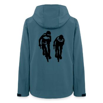 Bicycle cycling - Women’s Recycled Softshell Jacket by Stanley/Stella - stargazer - Back - AI Model Female 172 light (172cm)