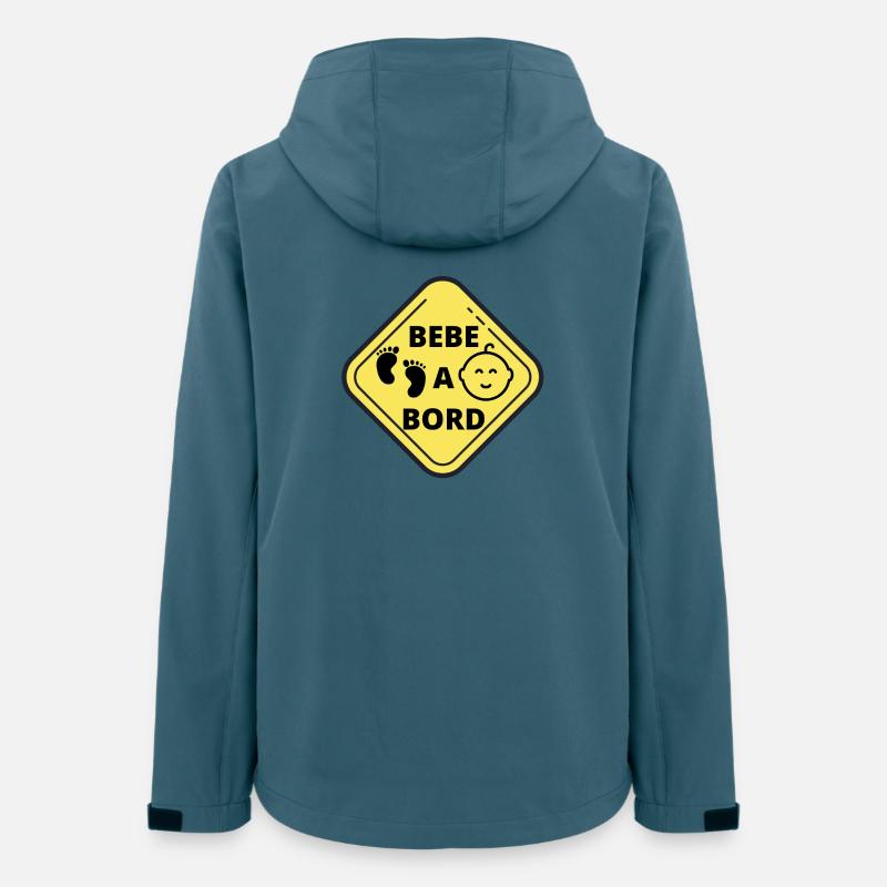 Baby on Board - Women’s Recycled Softshell Jacket by Stanley/Stella - stargazer
