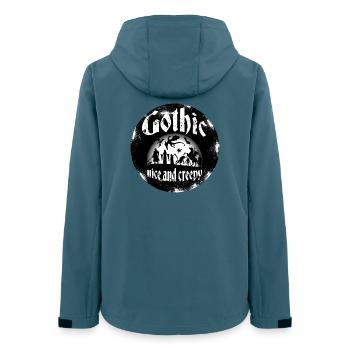 Turn monsters and ghosts into friends. - Women’s Recycled Softshell Jacket by Stanley/Stella - stargazer - Back - AI Model Female 172 light (172cm)