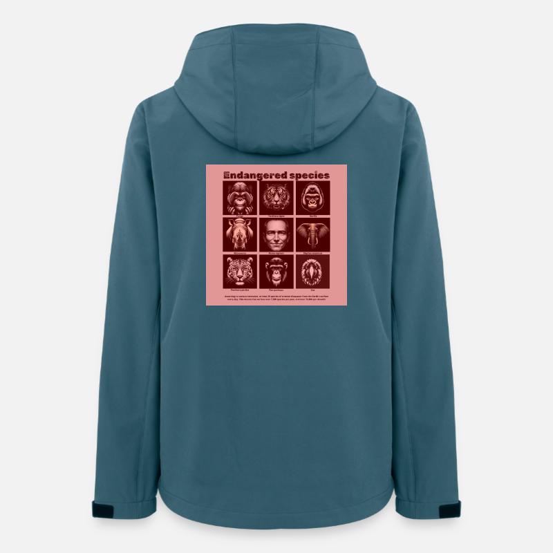 Endangered species - Women’s Recycled Softshell Jacket by Stanley/Stella - stargazer