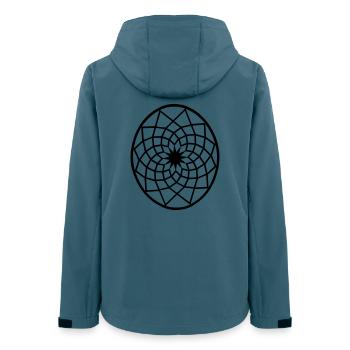 Piazza del Campidoglio - Women’s Recycled Softshell Jacket by Stanley/Stella - stargazer - Back - AI Model Female 172 light (172cm)