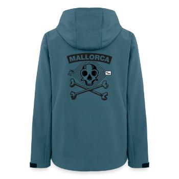 Mallorca – Bachelor Party Skull+Bones - Women’s Recycled Softshell Jacket by Stanley/Stella - stargazer - Back - AI Model Female 172 light (172cm)