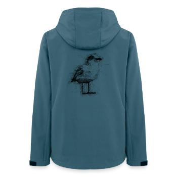Gull - Women’s Recycled Softshell Jacket by Stanley/Stella - stargazer - Back - AI Model Female 172 light (172cm)
