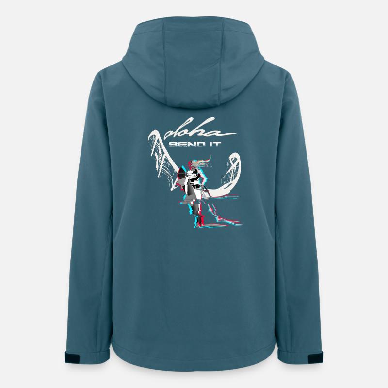 Kitesurfer - Women’s Recycled Softshell Jacket by Stanley/Stella - stargazer