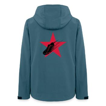 Running / Jogging / Run / Trail / Sport - Women’s Recycled Softshell Jacket by Stanley/Stella - stargazer - Back - AI Model Female 172 light (172cm)