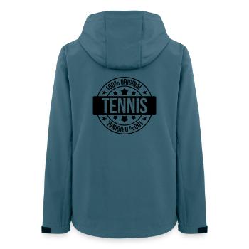 Tennis - Sport - Ball - Player - Game - Sportsman - Women’s Recycled Softshell Jacket by Stanley/Stella - stargazer - Back - AI Model Female 172 light (172cm)