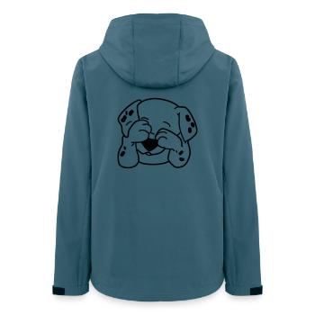Bébé animal - Veste softshell femme recyclée Stanley/Stella - bleu pétrole foncé - Dos - AI Model Female 172 light (172cm)