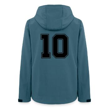 10 - Women’s Recycled Softshell Jacket by Stanley/Stella - stargazer - Back - AI Model Female 172 light (172cm)