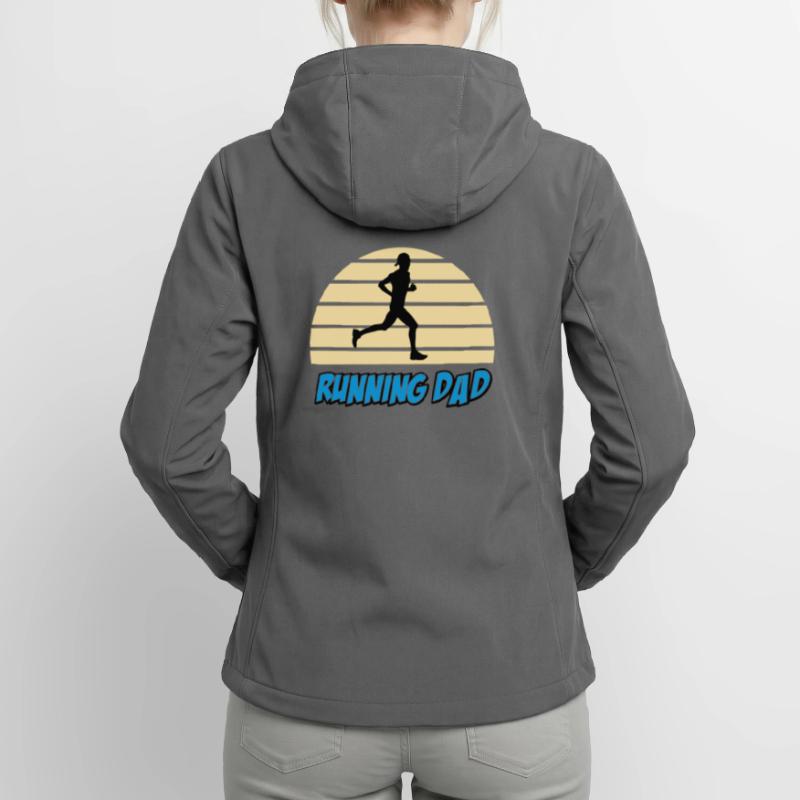 Running dad Veste softshell femme recyclée Stanley/Stella