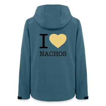 I LOVE NACHOS - Women’s Recycled Softshell Jacket by Stanley/Stella - stargazer - Back - AI Model Female 172 light (172cm)