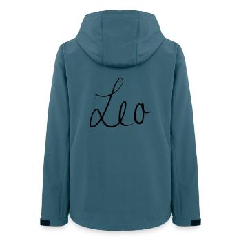 Leo - Veste softshell femme recyclée Stanley/Stella - bleu pétrole foncé - Dos - AI Model Female 172 light (172cm)