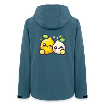 Sweet lemon design - Women’s Recycled Softshell Jacket by Stanley/Stella - stargazer - Back - AI Model Female 172 light (172cm)