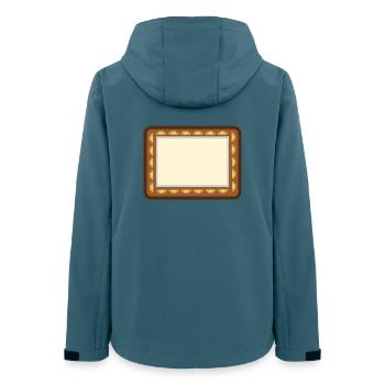 Picture frame - Women’s Recycled Softshell Jacket by Stanley/Stella - stargazer - Back - AI Model Female 172 light (172cm)