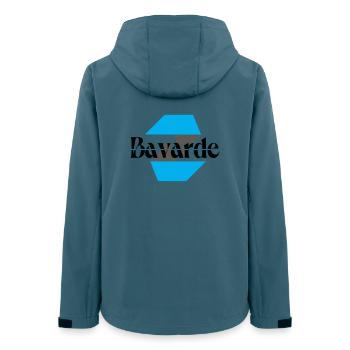 Chatty Logo - Women’s Recycled Softshell Jacket by Stanley/Stella - stargazer - Back - AI Model Female 172 light (172cm)