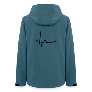 medicine - doctor - heartbeat - Women’s Recycled Softshell Jacket by Stanley/Stella - stargazer - Back - AI Model Female 172 light (172cm)
