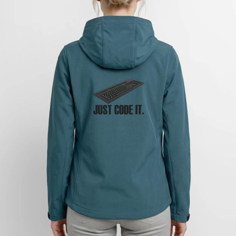 Il suffit de le coder Veste softshell femme recyclée Stanley/Stella