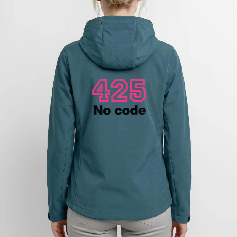 Error 425 No Code Frauen Recycelte Softshelljacke von Stanley/Stella