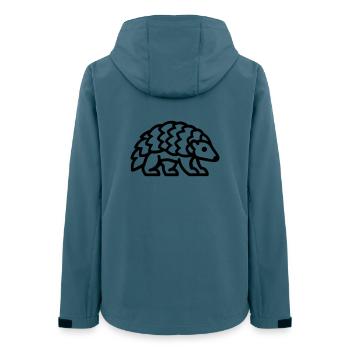 pangolin - Women’s Recycled Softshell Jacket by Stanley/Stella - stargazer - Back - AI Model Female 172 light (172cm)