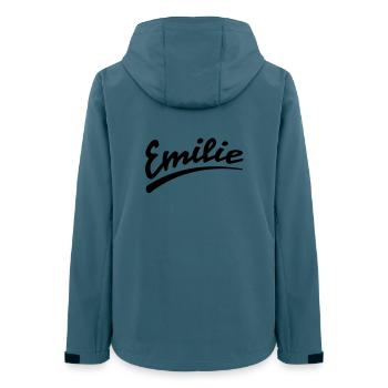 emilie | Emilie - Women’s Recycled Softshell Jacket by Stanley/Stella - stargazer - Back - AI Model Female 172 light (172cm)