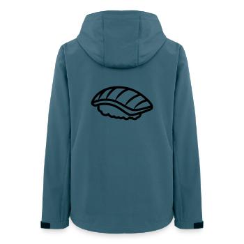 sushi - Women’s Recycled Softshell Jacket by Stanley/Stella - stargazer - Back - AI Model Female 172 light (172cm)