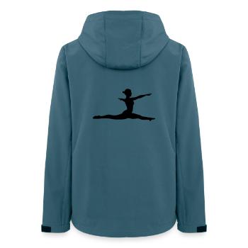Gymnastic girl - Women’s Recycled Softshell Jacket by Stanley/Stella - stargazer - Back - AI Model Female 172 light (172cm)