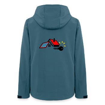Key for the new house with solar panels - Women’s Recycled Softshell Jacket by Stanley/Stella - stargazer - Back - AI Model Female 172 light (172cm)