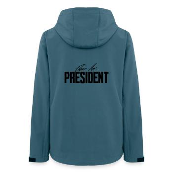 Dear Mr. President Mann Ehemann Freund Geschenke - Frauen Recycelte Softshelljacke von Stanley/Stella - Dunkles Petrol - Hinten - AI Model Female 172 light (172cm)